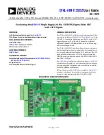 Предварительный просмотр 1 страницы Analog Devices EVAL-AD4115SDZ User Manual