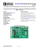 Предварительный просмотр 1 страницы Analog Devices EVAL-AD5413SDZ User Manual