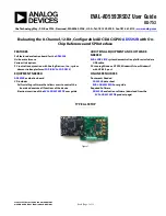 Предварительный просмотр 1 страницы Analog Devices EVAL-AD5592RSDZ User Manual