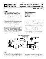 Analog Devices EVAL AD5933-U1 Preliminary Technical Data предпросмотр