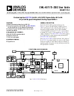 Preview for 1 page of Analog Devices EVAL-AD7175-2SDZ User Manual