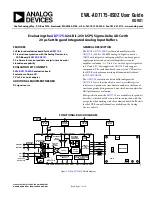 Preview for 2 page of Analog Devices EVAL-AD7175-8SDZ User Manual