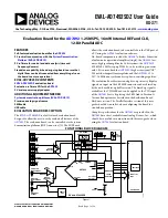 Analog Devices EVAL-AD7492SDZ User Manual предпросмотр