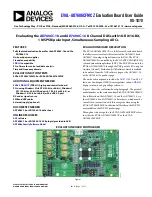 Analog Devices EVAL-AD7606C16FMCZ User Manual preview