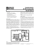 Предварительный просмотр 1 страницы Analog Devices EVAL-AD7730LEB Technical Notes