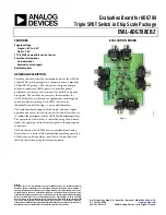 Analog Devices EVAL-ADG788EBZ Manual предпросмотр