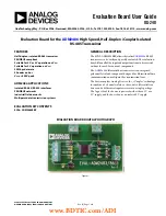 Analog Devices EVAL–ADM2486EBZ User Manual preview