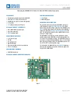 Analog Devices EVAL-ADMV4630 User Manual preview