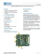 Предварительный просмотр 1 страницы Analog Devices EVAL-ADMV4640 User Manual