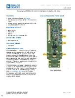 Предварительный просмотр 1 страницы Analog Devices EVAL-ADMV8526 User Manual