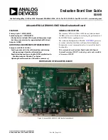 Analog Devices EVAL-ADV8005-SMZ v User Manual preview