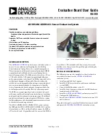 Analog Devices EVAL-ADXRS450Z-M User Manual предпросмотр