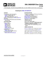 Preview for 1 page of Analog Devices EVAL-CN0369SDPZ User Manual