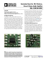 Analog Devices EVAL-SSM2306-MINI Manual preview