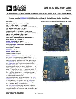 Preview for 2 page of Analog Devices EVAL-SSM3515Z User Manual