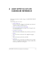 Предварительный просмотр 35 страницы Analog Devices EZ-KIT Lite ADSP-BF707 System Manual