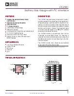 Analog Devices LTC2941 Datasheet preview