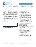 Preview for 1 page of Analog Devices MAX66301-25x User Manual