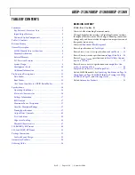 Preview for 3 page of Analog Devices SHARC ADSP-21367 Manual