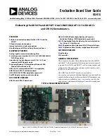 Предварительный просмотр 1 страницы Analog Devices UG-016 User Manual