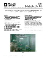 Preview for 1 page of Analog Devices UG-061 User Manual