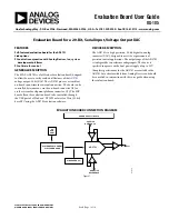 Предварительный просмотр 1 страницы Analog Devices UG-185 User Manual