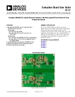 Analog Devices UG-197 User Manual предпросмотр