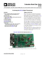 Analog Devices UG-469 User Manual предпросмотр