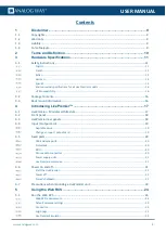 Preview for 3 page of Analog way AQL-C User Manual