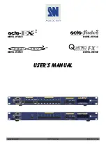 Analog way octo-fade 2 OFD803 User Manual предпросмотр