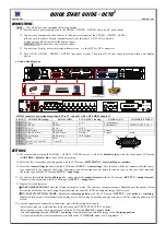 Предварительный просмотр 6 страницы Analog way octo-fade 2 OFD803 User Manual