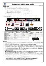 Предварительный просмотр 7 страницы Analog way octo-fade 2 OFD803 User Manual