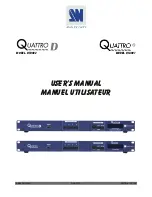 Analog way QTA401 User Manual предпросмотр