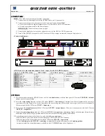 Предварительный просмотр 6 страницы Analog way QTA401 User Manual