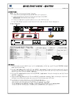 Предварительный просмотр 7 страницы Analog way QTA401 User Manual