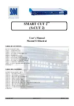 Analog way S-CUT2 User Manual preview