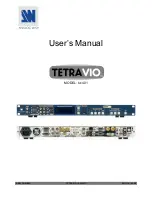 Analog way TetraVio tvc401 User Manual предпросмотр