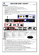 Предварительный просмотр 5 страницы Analog way ULTRA VIO VU301-IOD1 User Manual