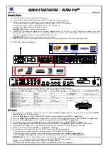 Предварительный просмотр 6 страницы Analog way ULTRA VIO VU301-IOD1 User Manual