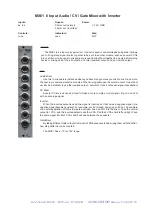 Предварительный просмотр 60 страницы Analogue Solutions CONCUSSOR Manual