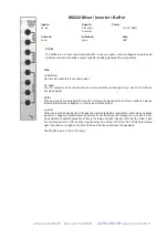 Предварительный просмотр 61 страницы Analogue Solutions CONCUSSOR Manual