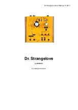 Предварительный просмотр 1 страницы Analogue Solutions Dr. Strangelove User Manual
