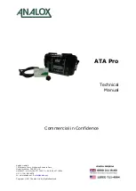 Preview for 1 page of ANALOX ATA Pro Technical Manual