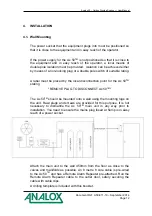 Preview for 13 page of ANALOX Ax 50 Manual