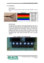 Предварительный просмотр 17 страницы ANALOX Ax 50 Manual