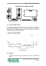 Предварительный просмотр 18 страницы ANALOX Ax 50 Manual