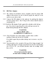 Preview for 8 page of ANALOX O2 Portable Operator'S Manual