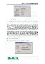 Preview for 15 page of ANALOX SA1 W75 SR 60 N 564 User Manual