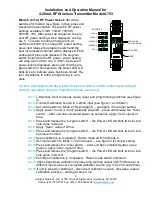 Предварительный просмотр 6 страницы AnaLynk A753 Installation And Operation Manual