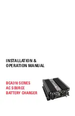 Analytic Systems BCA310 Series Installation & Operation Manual предпросмотр